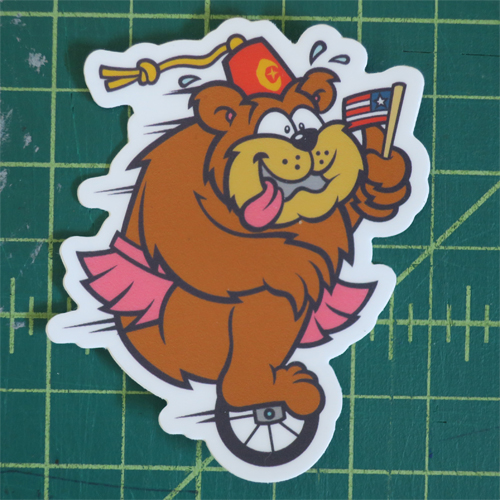 bear sticker