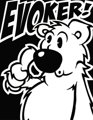 bear evoker sticker