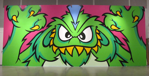 evoker monster mural JAC